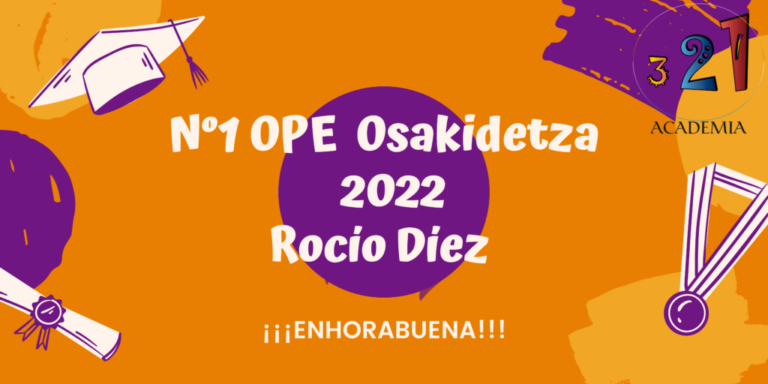Osakidetza 2023, OPE Matronas, número 1, Academia321.