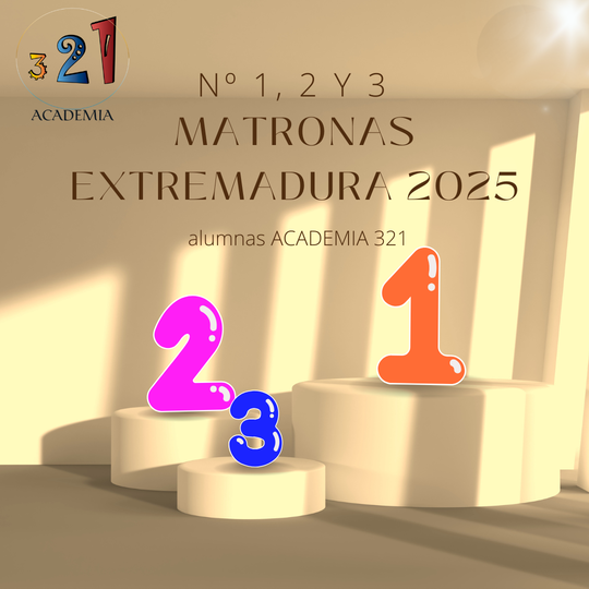 Matrona OPE Extremadura 2025 Número 1, 2 y 3